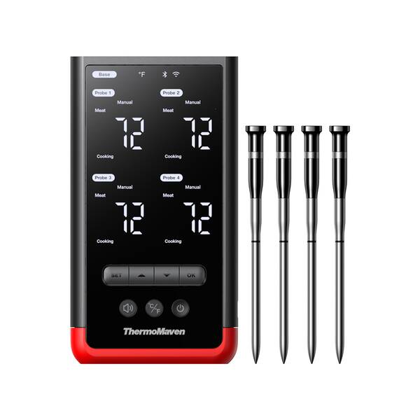Teplomer do mäsa ThermoMaven P4 čierny

