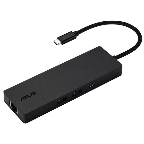Dokovacia stanica Asus 8 in 1 USB-C (DC210) čierna

