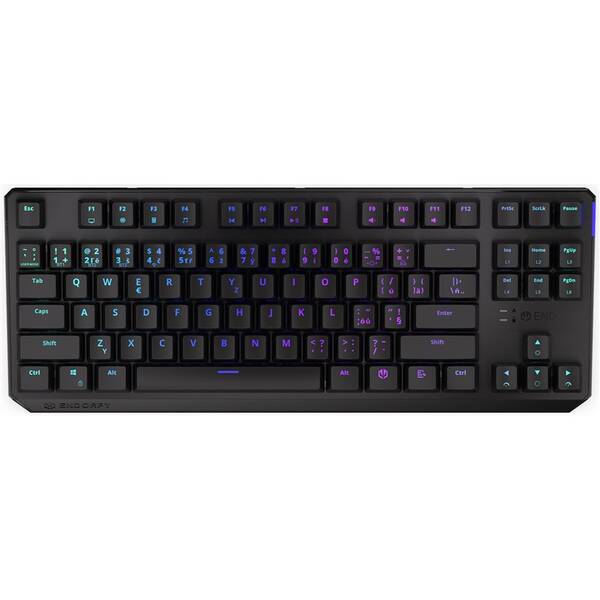 Klávesnica ENDORFY Thock TKL Wireless Brown, CZ/SK layout čierna

