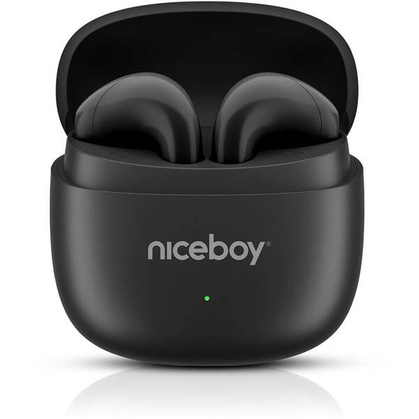 Slúchadlá Niceboy Beans 5 POP čierna

