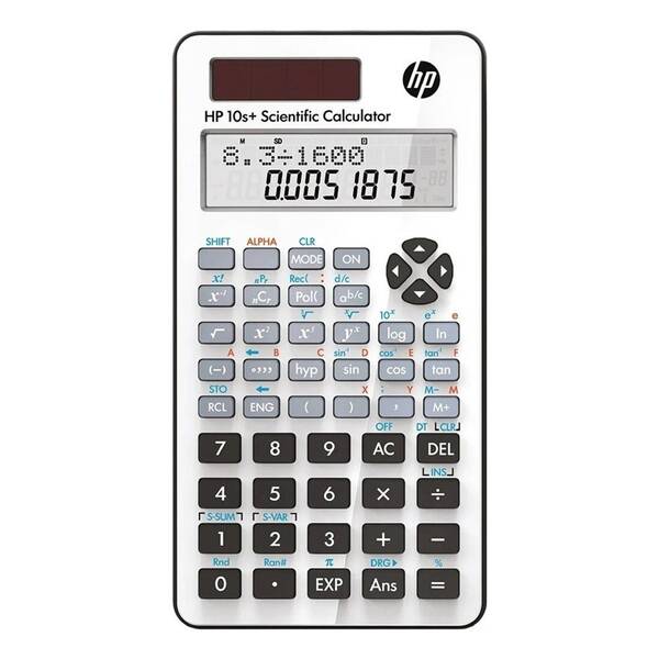 Kalkulačka HP HP-10SPLUS/INT BX, vedecká biela

