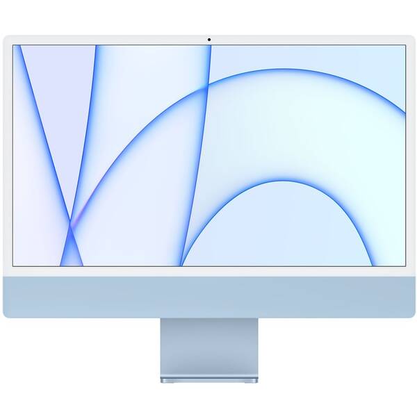 PC all in-one Apple 24" M1 8x GPU, 8GB, 256GB, SK - modrý 

