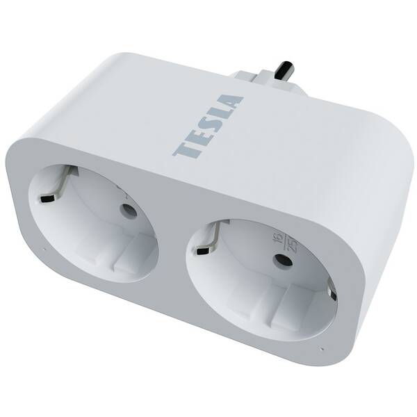 Inteligentná zásuvka Tesla Dual SD300 biela

