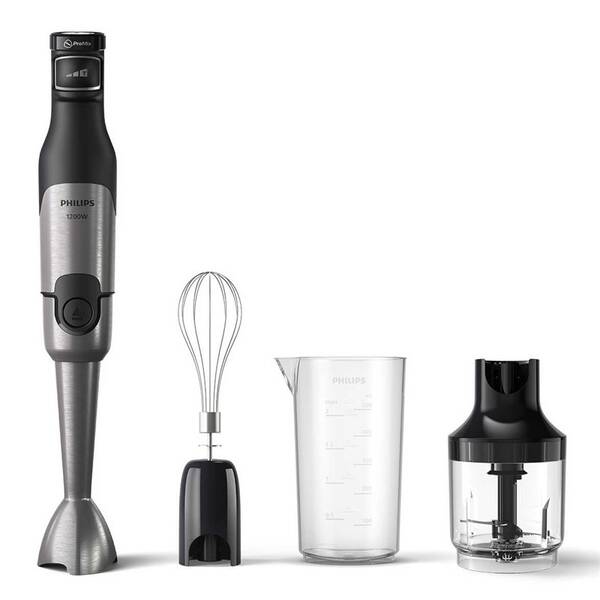 Ponorný mixér Philips HR2683/00 čierny/chróm

