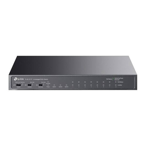 Switch TP-Link TL-SL1311P čierny

