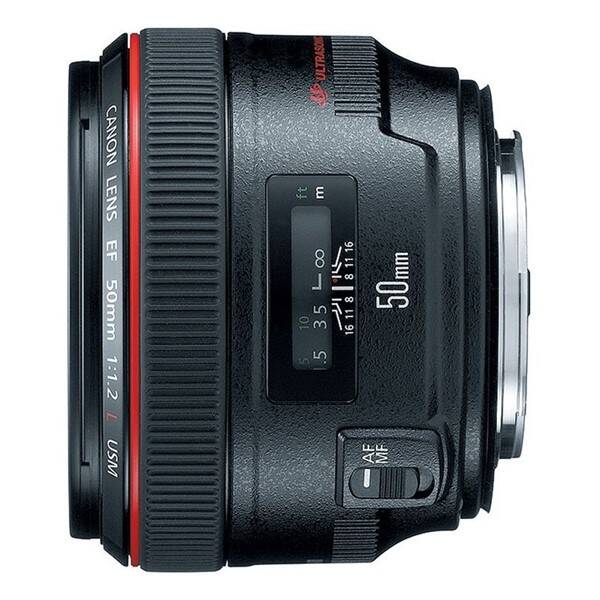 Objektív Canon 50mm f/1.2 L čierny

