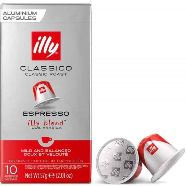 Kapsuly pre espressá Illy Classico (10 ks) 

