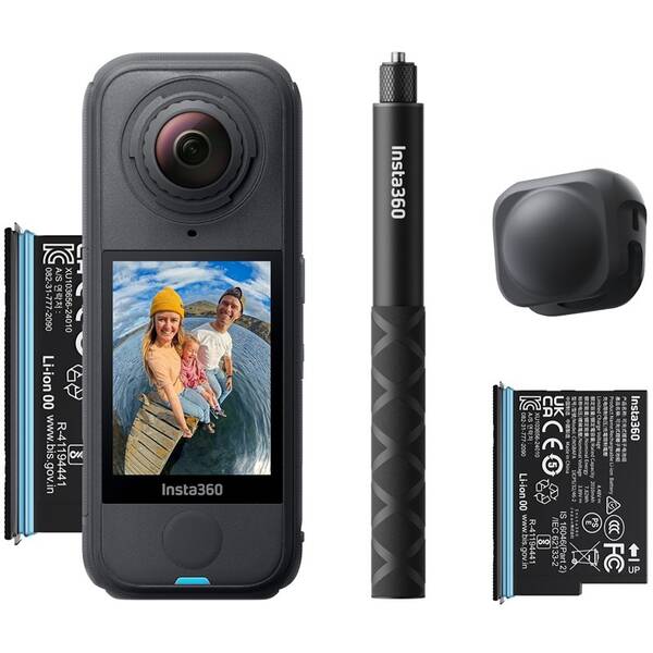 Outdoorová kamera Insta360 X4 Air Starter Bundle čierna

