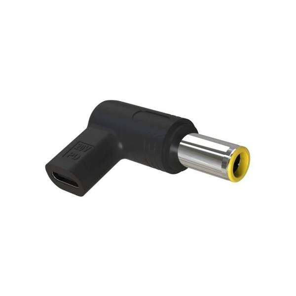Adaptér WG Type-C (female) - DC/20V 7.9x5.5 čierny

