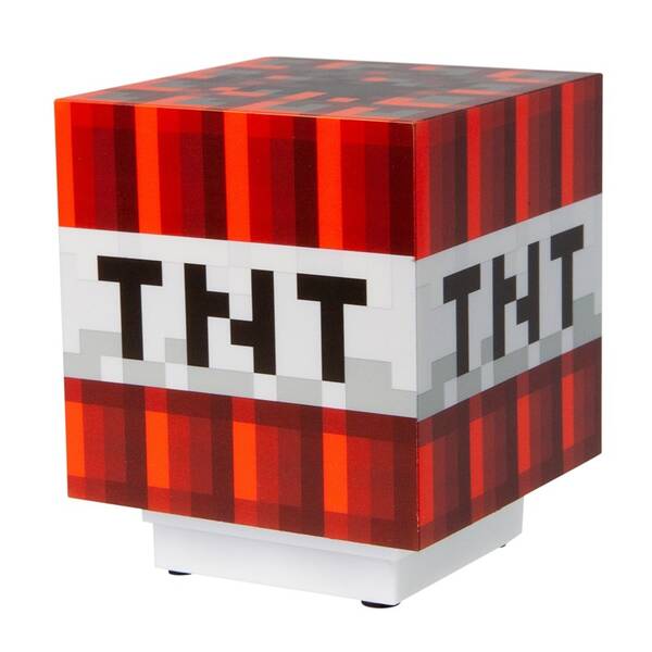 Dekoratívne LED Paladone Minecraft TNT biela/červená

