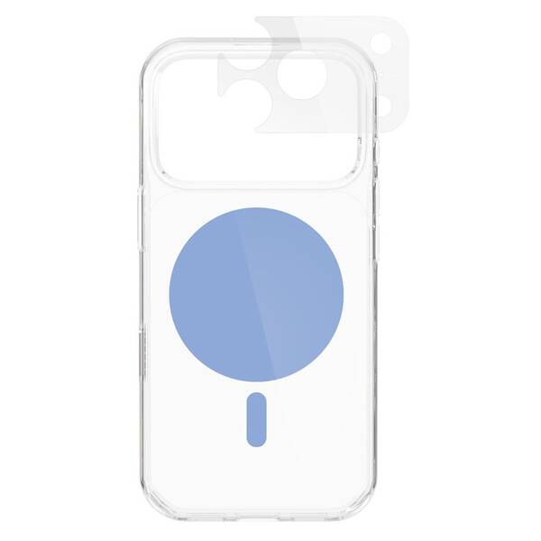 Kryt na mobil Epico Dot Mag+ Apple iPhone 17 Pro / 18 Pro Qi2 & MagSafe modrý

