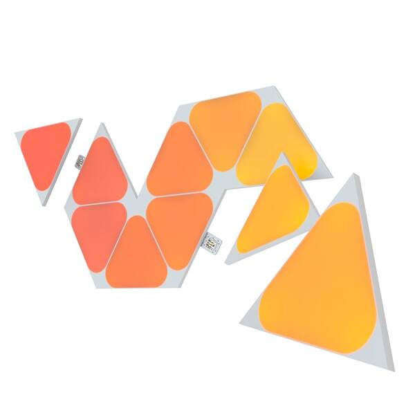 LED svetlo Nanoleaf Shapes Triangles Mini Expansion Pack 10ks 


