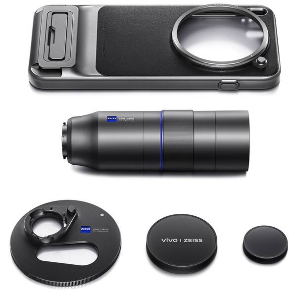 Kryt na mobil vivo ZEISS 2.35x Telephoto Extender Kit čierny/sivý

