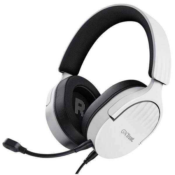 Headset Trust GXT 489W FAYZO biely

