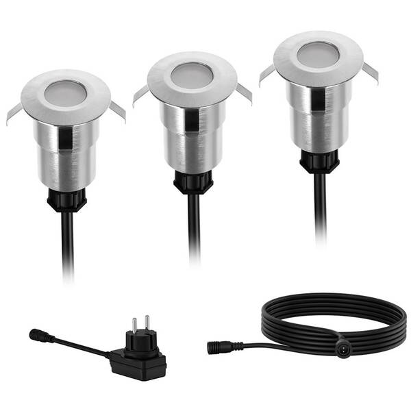 Svietidlo vonkajšie Philips Spore GardenLink, 24 V, sada strieborné

