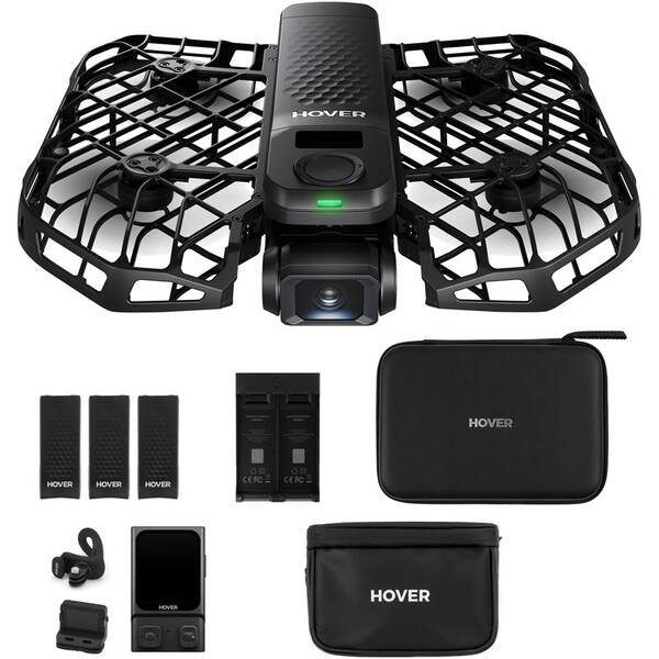 Dron HOVERAir X1 Pro Ultimate Cycling Kit čierny

