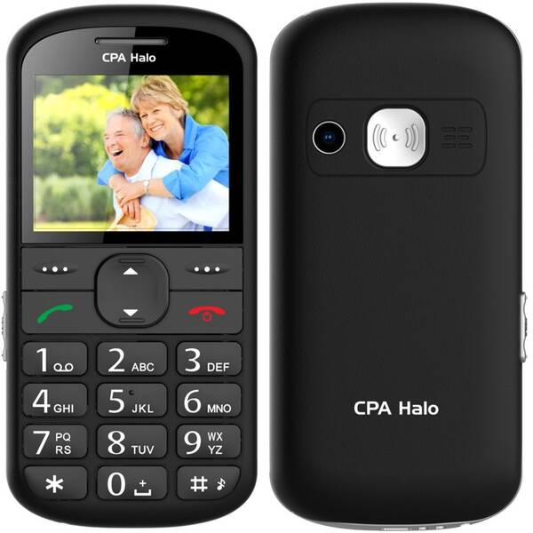 Mobilný telefón CPA Halo 21 Senior čierny

