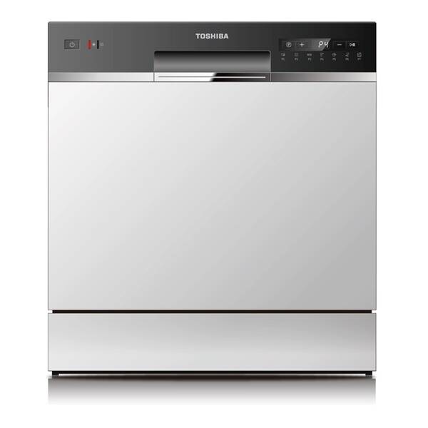 Umývačka riadu Toshiba DW-08T2EE(W)-CZ biela

