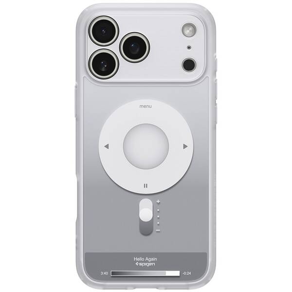 Kryt na mobil Spigen Ultra Hybrid MagSafe na Apple iPhone 17 Pro Max strieborný

