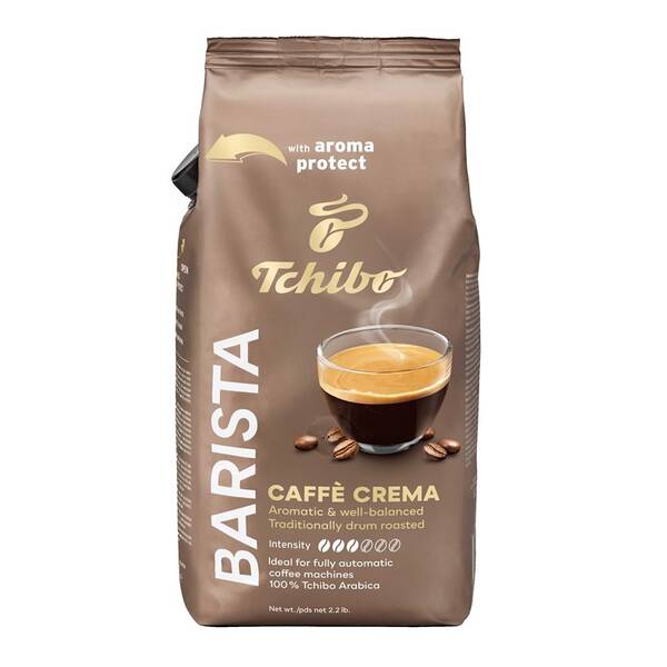 Káva zrnková Tchibo Barista Caffé Crema 1 kg 

