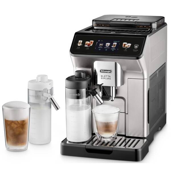 Automatický kávovar De'Longhi ECAM 450.65S strieborná farba
