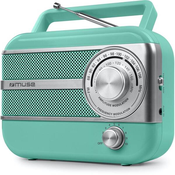 Rádioprijímač MUSE M-056 zelený

