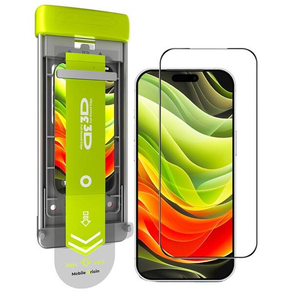 Tvrdené sklo Mobile Origin Screen Guard 3D AR s aplikátorom PRO na Apple iPhone 16 Pro Max priehľadné

