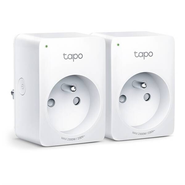 Inteligentná zásuvka TP-Link Tapo P100, 2ks biela

