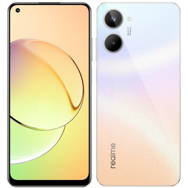 Mobilný telefón realme 10 8 GB / 128 GB - Clash White 

