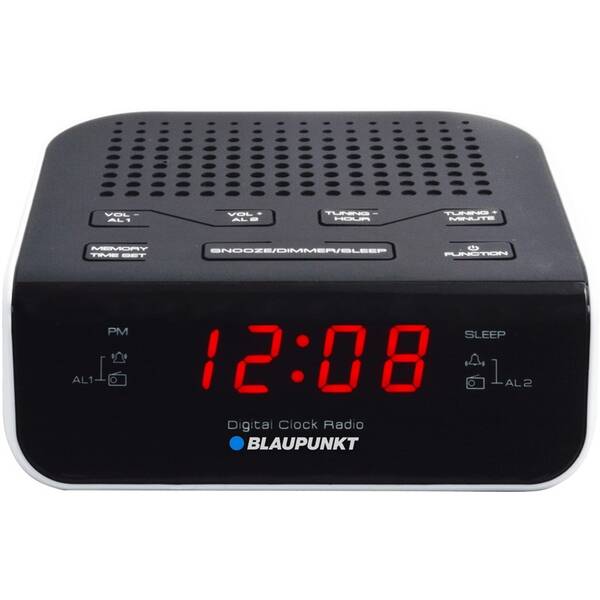 Rádiobudík Blaupunkt CR5WH čierny/biely


