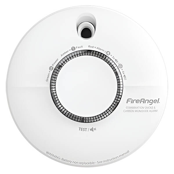 Detektor dymu FireAngel SCB10, 2v1 

