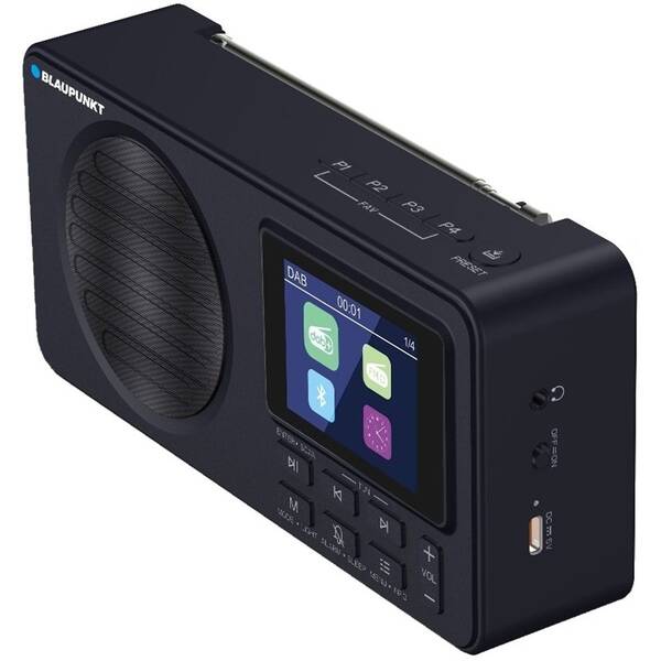 Rádioprijímač s DAB+ Blaupunkt DR6 čierny

