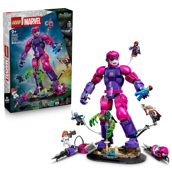 Stavebnica LEGO® Marvel 76348 Velkolepá bitva: Avengers: Doomsday 

