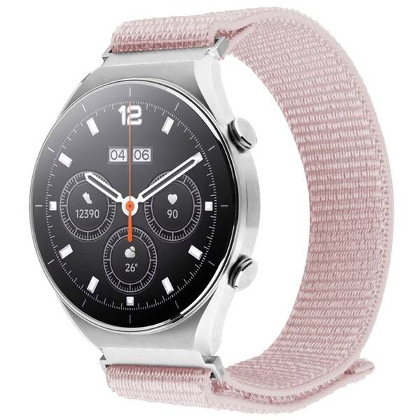 Remienok FIXED Nylon Sporty Strap s Quick Release, 18mm ružový

