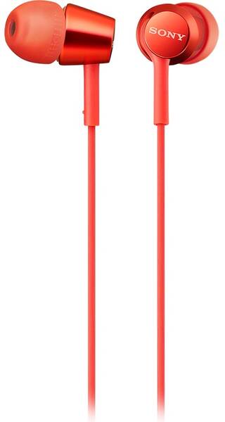 Slúchadlá Sony MDR-EX155APR červená

