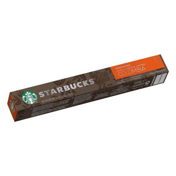 Kapsuly pre espressá Starbucks NC COLOMBIA 10 Caps 

