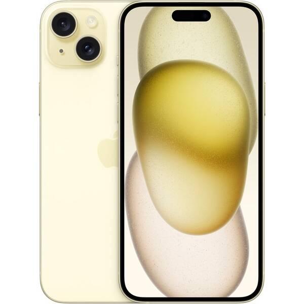 Mobilný telefón Apple iPhone 15 Plus 128 GB žltý 

