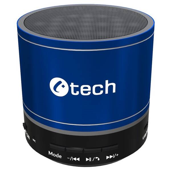 Prenosný reproduktor C-Tech SPK-08 modrý

