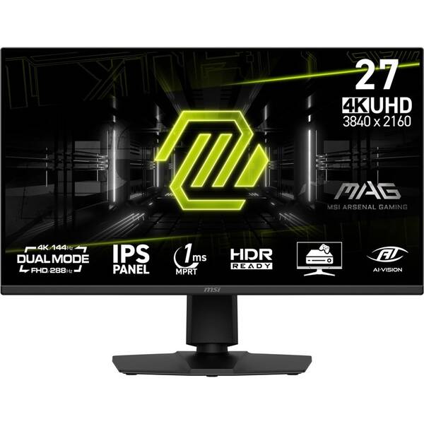 Herný monitor MSI MAG 275UPD E14 čierny

