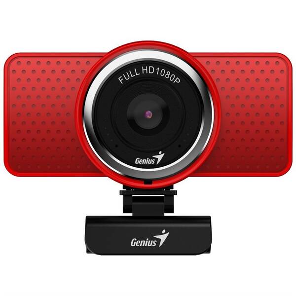 Webkamera Genius ECam 8000, Full HD červená

