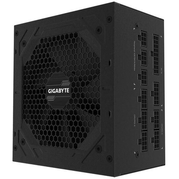 Zdroj GIGABYTE P750GM - 750W 80PLUS Gold čierny

