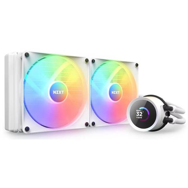 Vodný chladič NZXT Kraken 280 RGB White 

