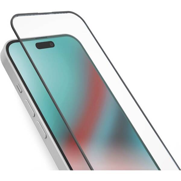 Tvrdené sklo SBS Full Cover na Apple iPhone 16/15 čierne

