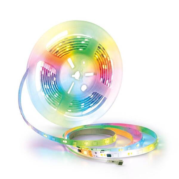 LED pásik Solight WM60, RGB + 3CCT, 5m, sada s 24V, IP65 biely

