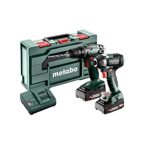 Sada aku náradia Metabo BS 18 + SSD 18 LT 200 BL (s batériou) 685193000 


