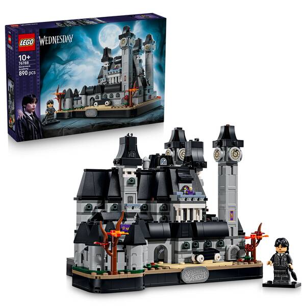 Stavebnica LEGO® Wednesday 76788 Akadémia Nikdyviac 

