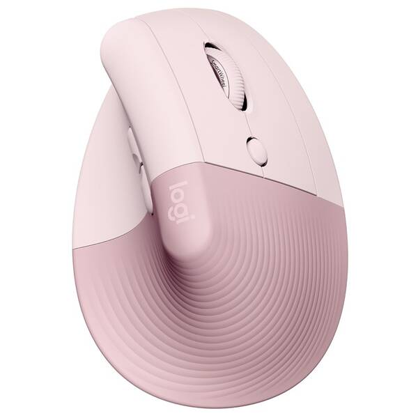 Myš Logitech Lift Vertical Ergonomic ružová

