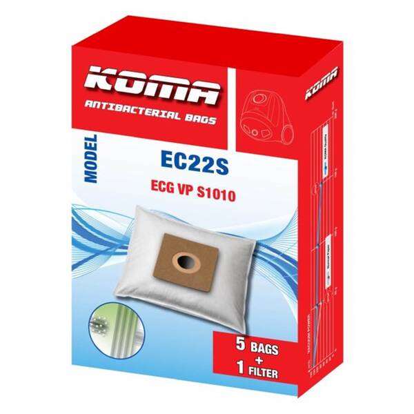 Vrecká pre vysávače Koma EC22S 

