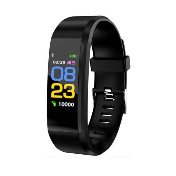 Fitness náramok Power+ Smart Band čierny

