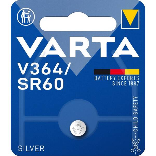 Batéria Varta V364/SR60/SR621, blister 1ks 

